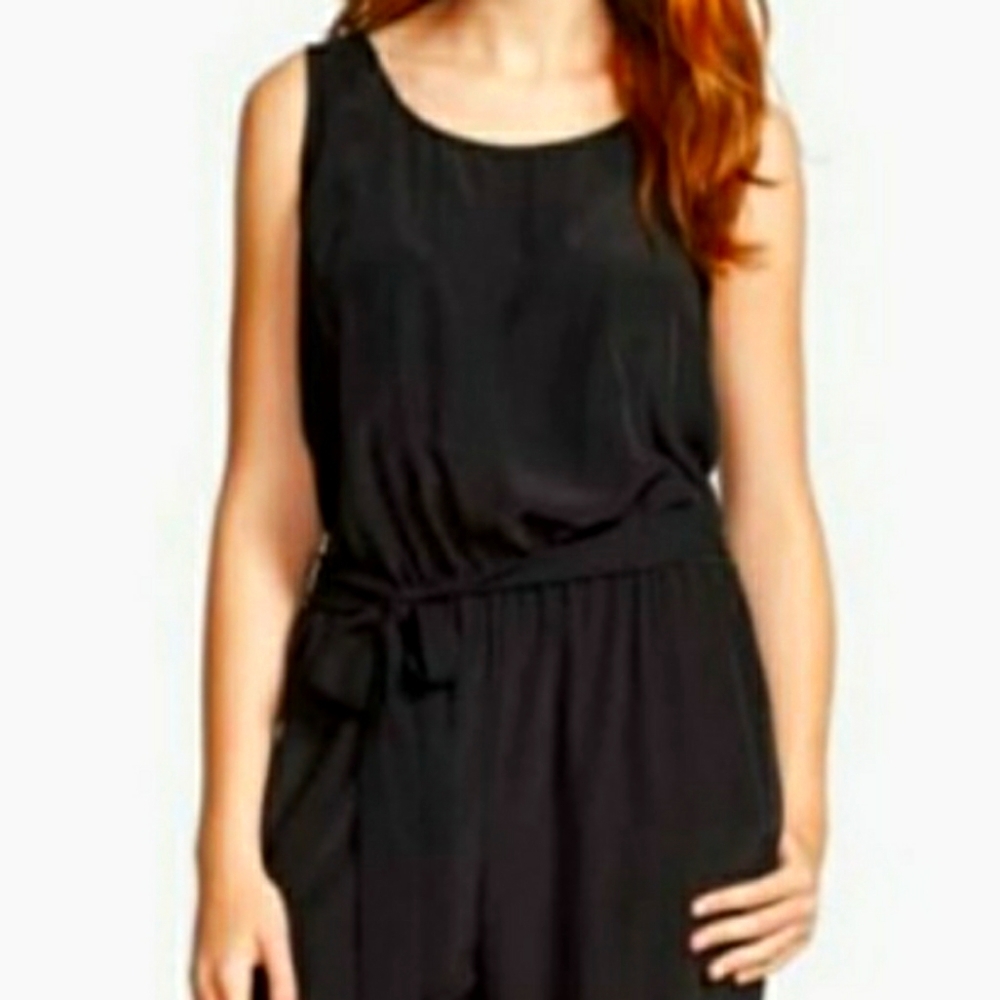 Bellatrix Black  Sleeveless Jumpsuit